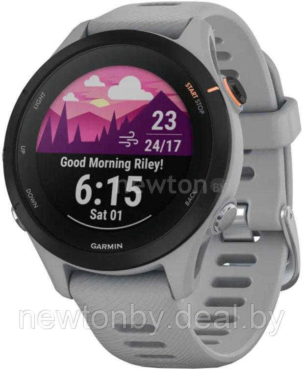 Умные часы Garmin Forerunner 255S 41 мм (светло-серый/черный)