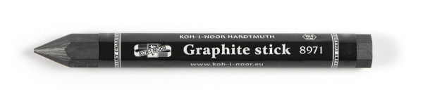 KOH-I-NOOR 8971/6B (12) Толстый чернографитный карандаш без дерева, L=120м, R=10,5мм