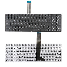 Клавиатура для ноутбука Asus X501, X551, X750, без рамки, черная