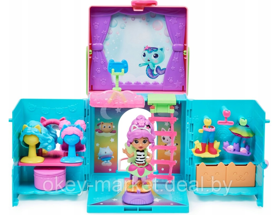 Игровой набор Spin Master Gabby's Dollhouse Радужный гардероб с фигуркой и аксессуарами 6064153 - фото 2 - id-p218663730
