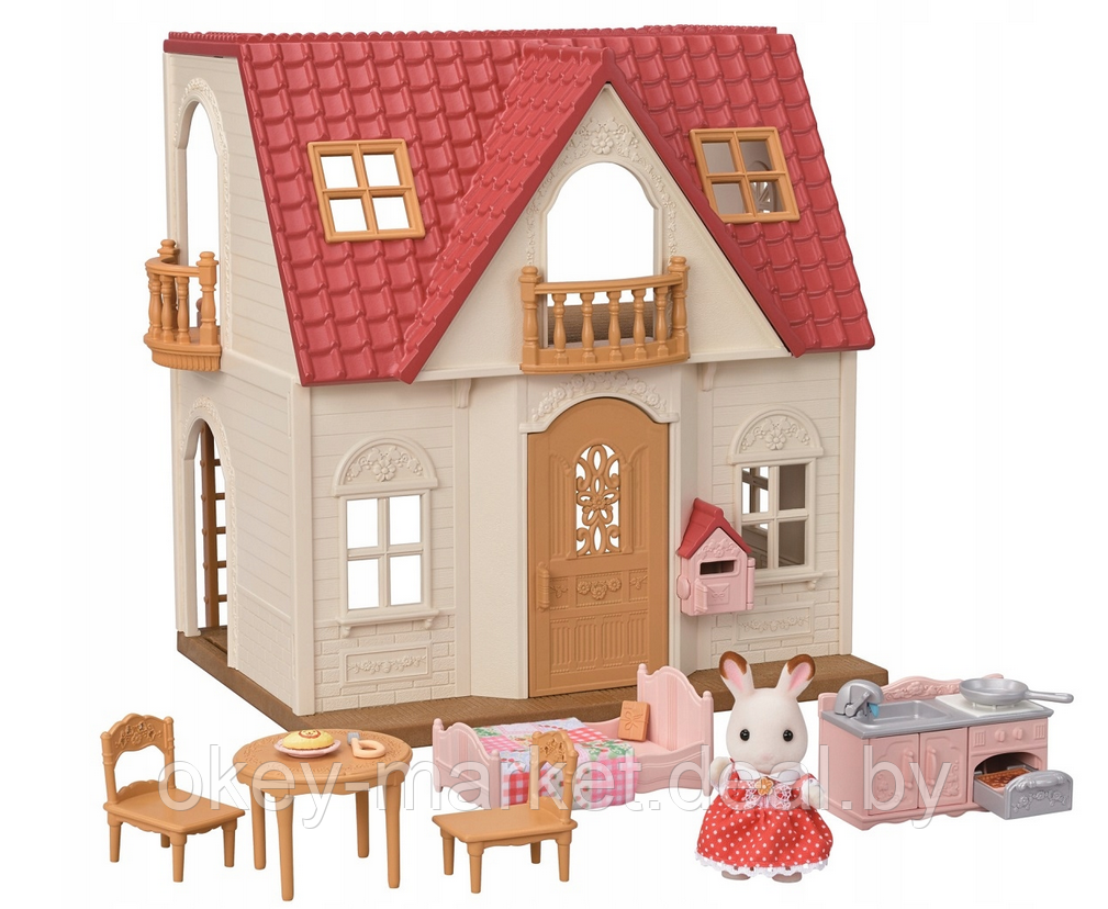 Игровой набор Sylvanian Families Домик с фигуркой и мебелью 5567 - фото 10 - id-p188477845