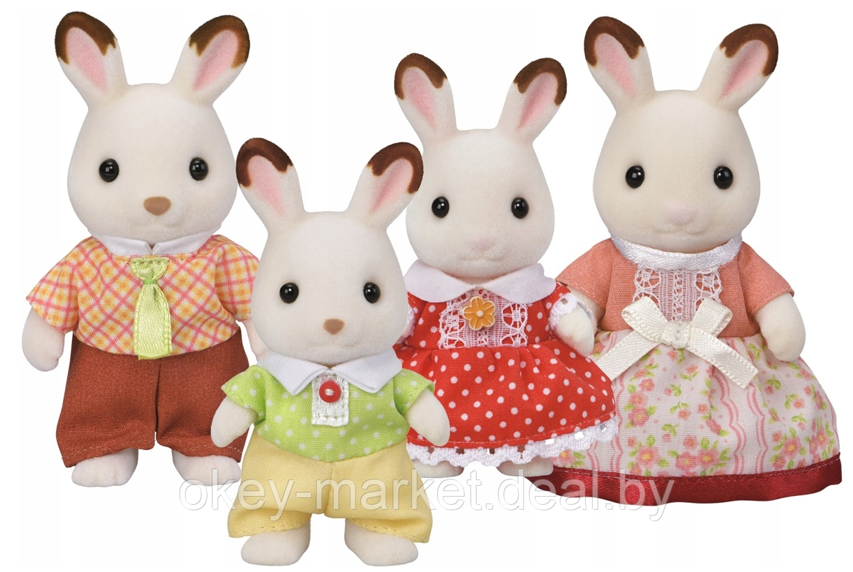 Набор Sylvanian Families Семейство Шоколадных кроликов 5655 - фото 6 - id-p71066011