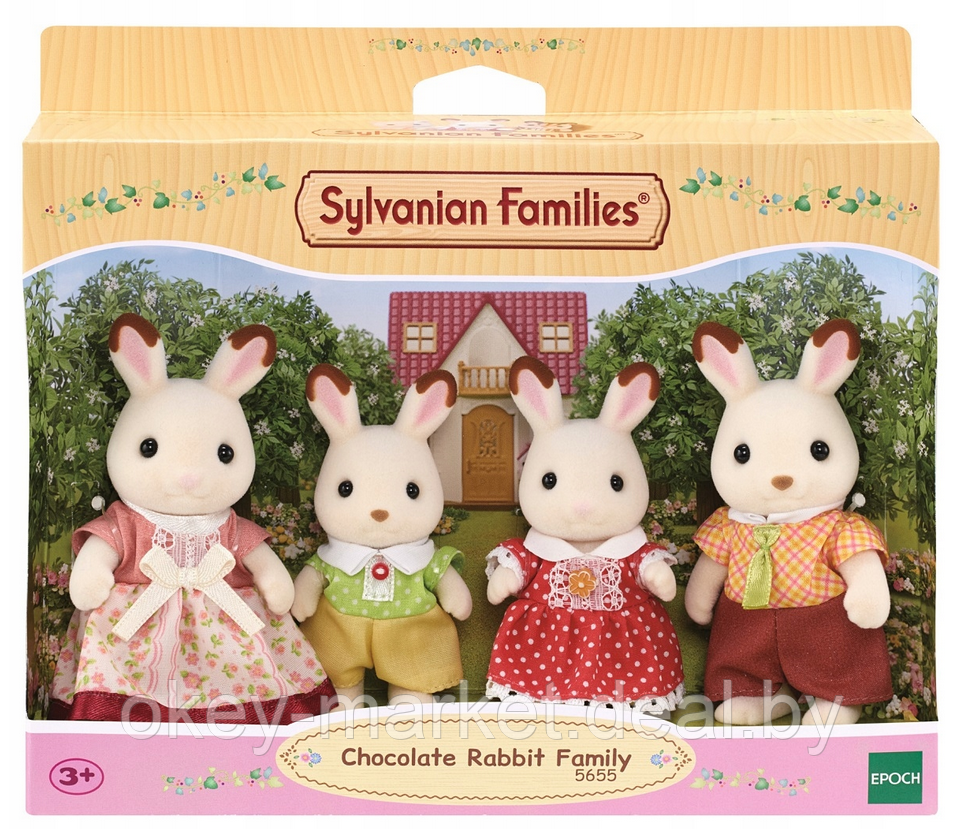Набор Sylvanian Families Семейство Шоколадных кроликов 5655 - фото 2 - id-p71066011