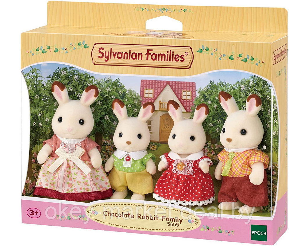 Набор Sylvanian Families Семейство Шоколадных кроликов 5655 - фото 3 - id-p71066011