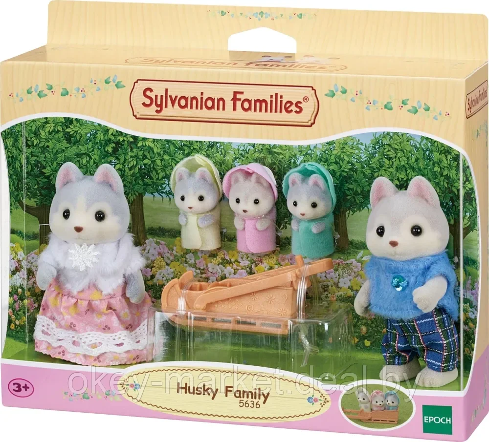 Набор Sylvanian Families Семья Хаски, 5636 - фото 1 - id-p218664281