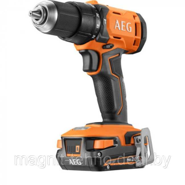 Ударная дрель-шуруповерт AEG Powertools BSB 18G4-202C 4935478631 (с 2-мя АКБ, кейс) - фото 1 - id-p218664900