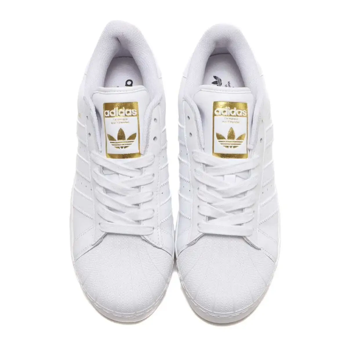 Кроссовки ADIDAS SUPERSTAR XLG белые ID4655 - фото 4 - id-p218626809