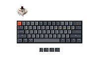 Клавиатура Keychron K12 (K12-B3-RU) (Gateron G pro Brown Switch) Grey