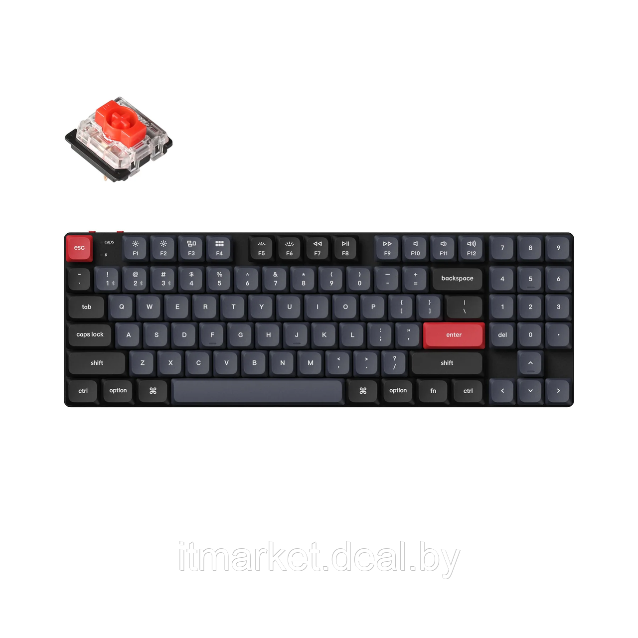 Клавиатура Keychron K13 Pro (K13P-H1-RU) (Gateron low profile Red Switch) - фото 1 - id-p218664663