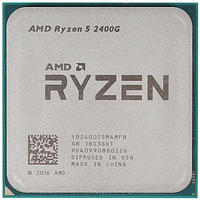 Процессор AMD Ryzen 5 2400G OEM (YD2400C5M4MFB)