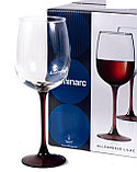 Набор бокалов для вина Люминарк Allegresse Lilac 300 мл 4 шт, фото 2