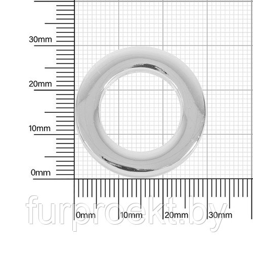 Кольцо литое 10760 никель 20 мм