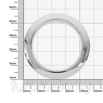 Кольцо литое 1075 (00316) 35 мм никель полир