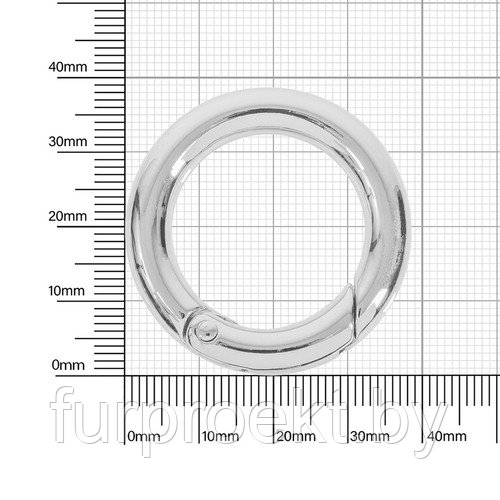 Кольцо разъемное О 058 внутр.d=26 мм (2339) никель полир