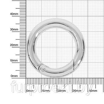 Кольцо разъемное О 058 внутр.d=26 мм (2339) никель полир