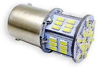Светодиодная лампочка S009A T15/белый/(BA15S) 54SMD 3014 10-30V 1 contact, коробка 2 шт.