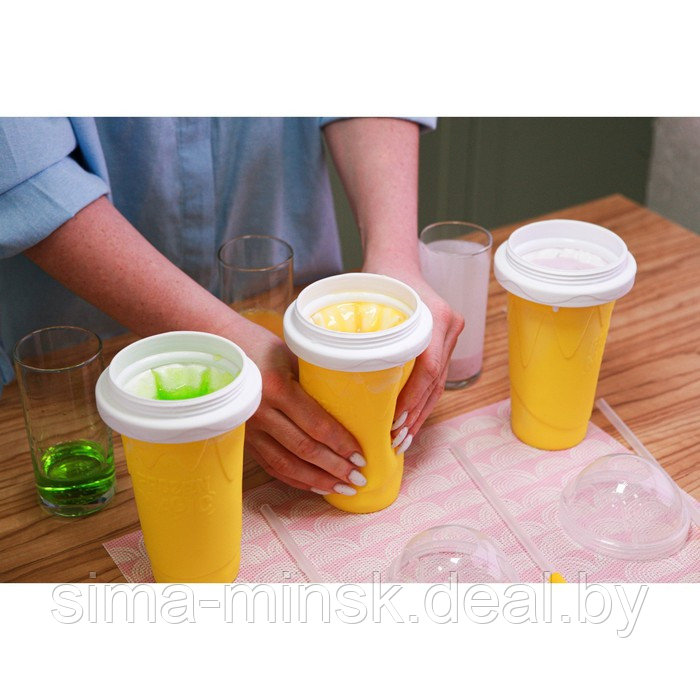 Стакан-форма для приготовления мороженого Доляна «Мэджик», 21×11×11 см, цвет МИКС - фото 9 - id-p218672818