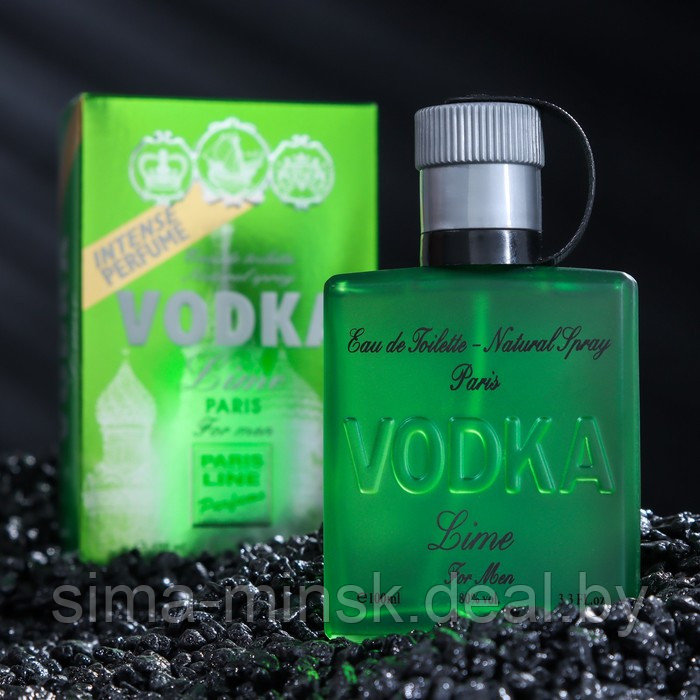 Туалетная вода мужская Vodka Lime Intense PerfumeD, 100 мл - фото 1 - id-p218673073