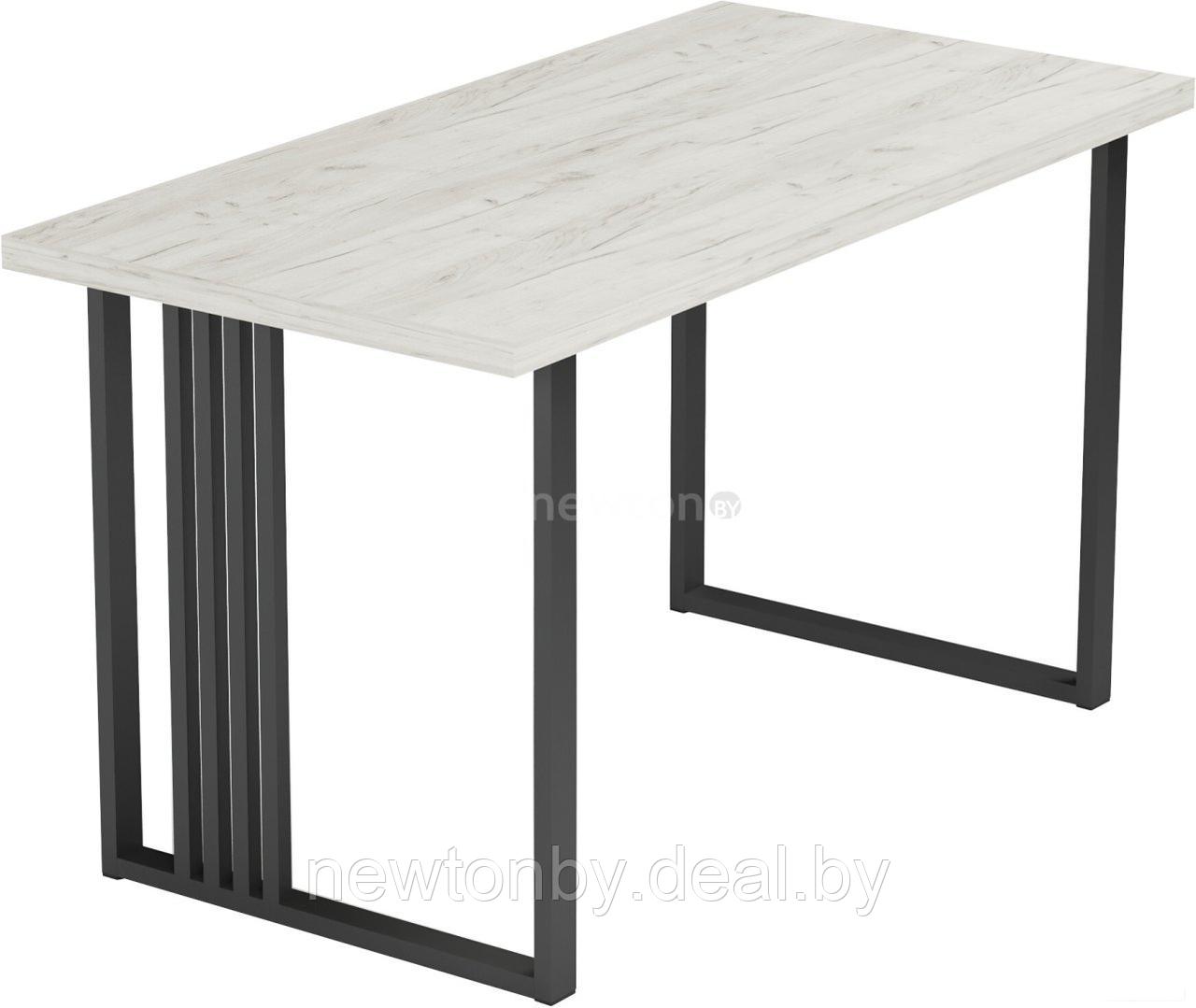 Кухонный стол Mio Tesoro Laim 36 120x66 (дуб крафт белый/черный) - фото 1 - id-p218673241