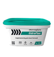 Гидроизоляция эластичная Danogips GidroFlex, 3 кг, РФ