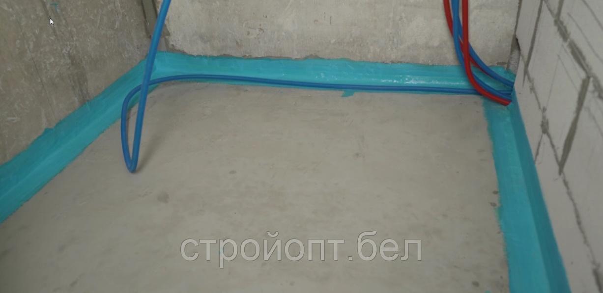 Лента гидроизоляционная ПВХ Danogips GidroFlex, 10 м, РФ - фото 2 - id-p218679654