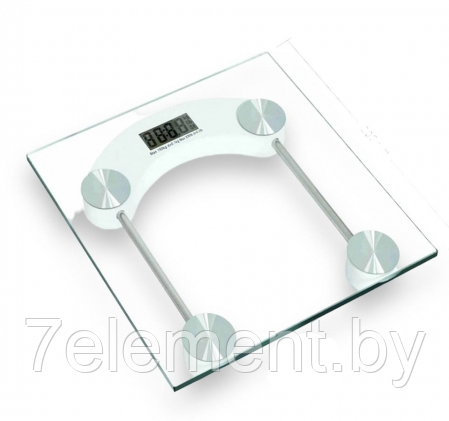 Весы электронные напольные SA-277 универсальные стеклянные весы с ЖК-дисплеем, весы напольные квадратные - фото 3 - id-p218603350