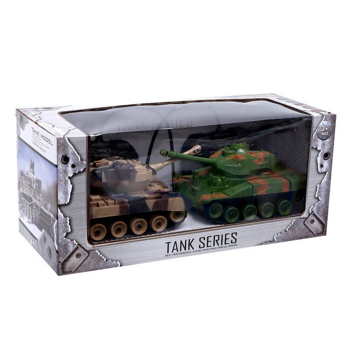 Танковый бой «Военная стратегия», на радиоуправлении, 2 танка, свет и звук - фото 9 - id-p218684174