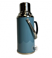Термос универсальный металлический с узким горлом SA-81 1.2 литра, термос для чая, кофе, напитков 2 цвета