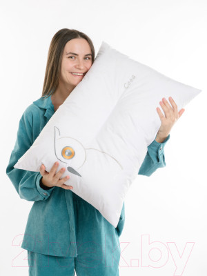 Подушка для сна Familytex ПСС В С вышивкой Сова - фото 3 - id-p218705435