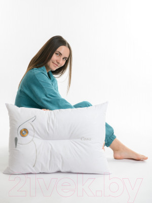 Подушка для сна Familytex ПСС В С вышивкой Сова - фото 5 - id-p218705435