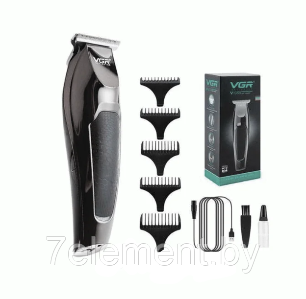 Электрическая машинка триммер для стрижки волос, бороды, бритья VGR V-030, мужская электро бритва - фото 1 - id-p218603415