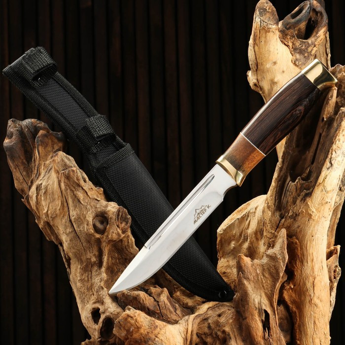 Нож охотничий "Рагнар" 25,5см, клинок 140мм/3,8мм, дерево - фото 1 - id-p218715722