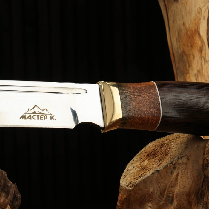 Нож охотничий "Рагнар" 25,5см, клинок 140мм/3,8мм, дерево - фото 3 - id-p218715722