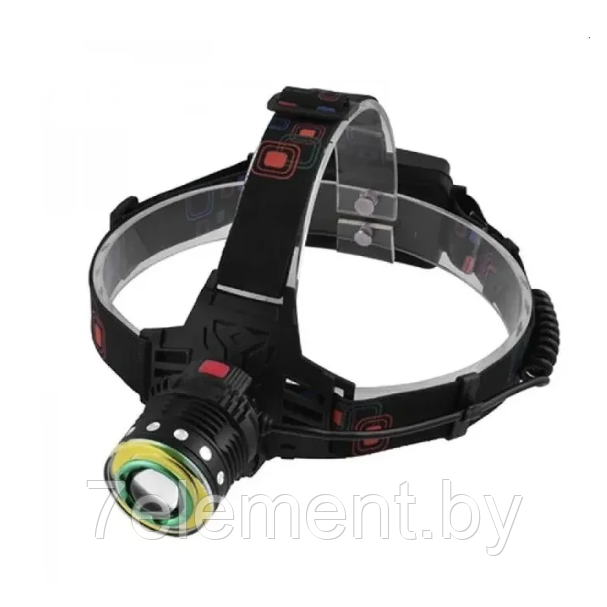 Фонарь налобный HT-577 (АКБ+USB) до 1км, фонарик светодиодный на голову лоб, мощный, 4 режима - фото 1 - id-p218603547