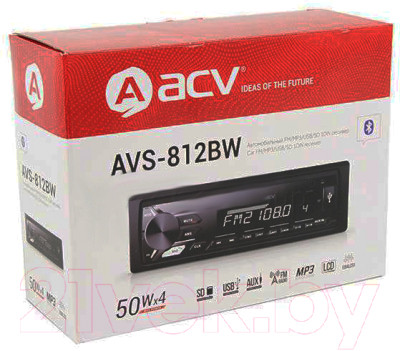 Автомагнитола ACV AVS-812BW - фото 6 - id-p218730692