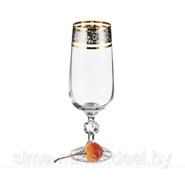 Набор бокалов для шампанского «Клаудия», 180 мл, 6 шт. - фото 1 - id-p218764761
