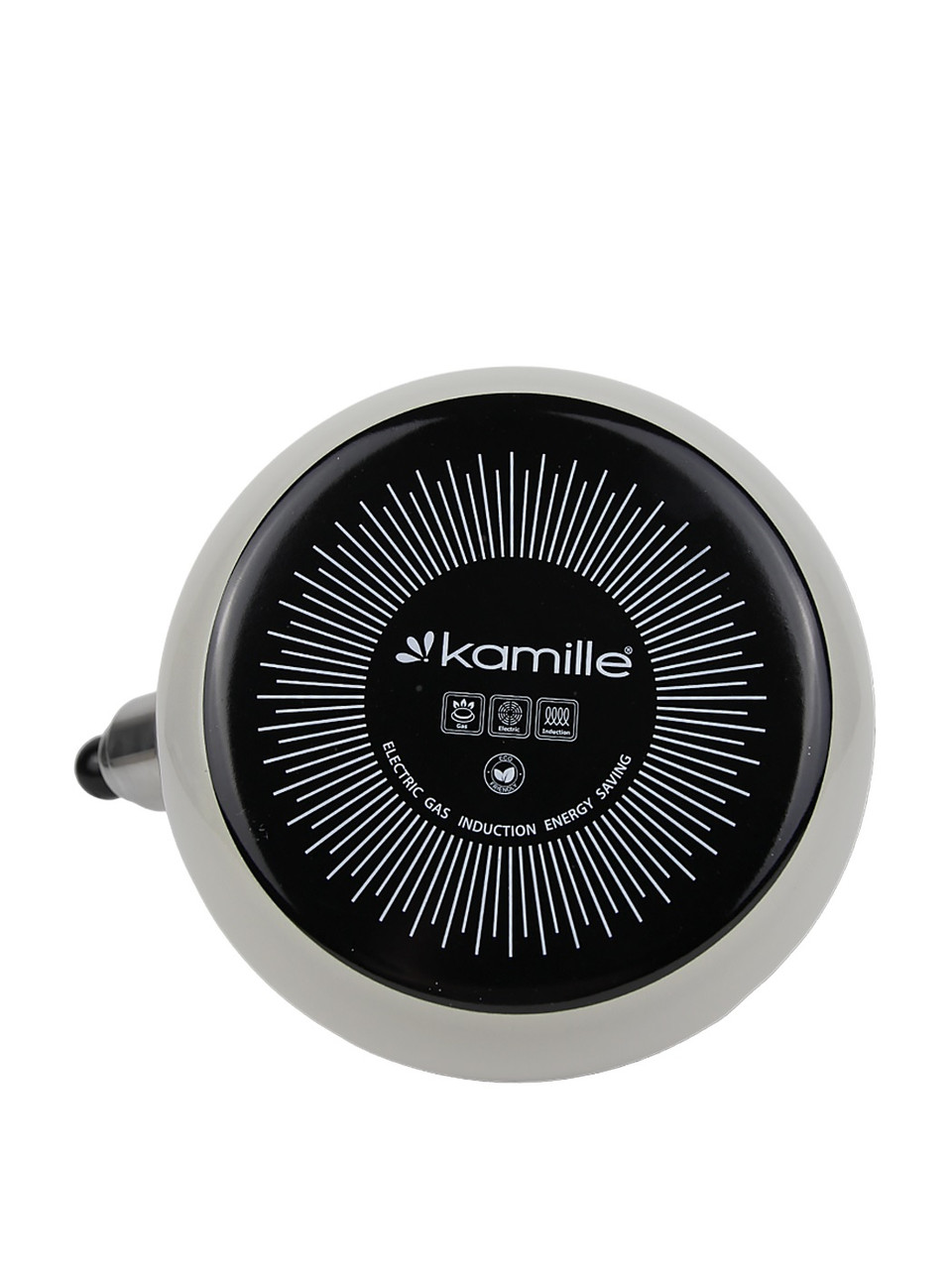 Kamille / Чайник 2,5 л. эмалированный со свистком с черной бакелитовой ручкой - фото 6 - id-p218664538