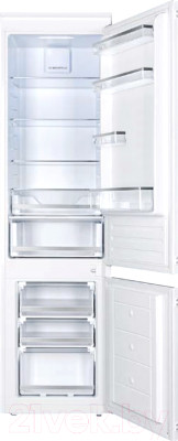 Встраиваемый холодильник Maunfeld MBF177NFFW - фото 1 - id-p218741398