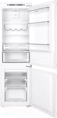 Встраиваемый холодильник Maunfeld MBF177NFFW - фото 2 - id-p218741398