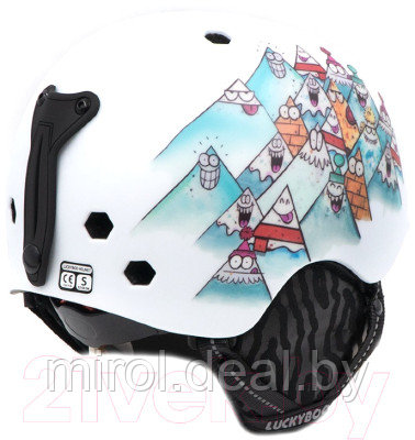Шлем горнолыжный Luckyboo Future / 50171 - фото 2 - id-p218745929