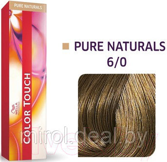 Крем-краска для волос Wella Professionals Color Touch 6/0 - фото 3 - id-p218748619