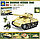 Детский конструктор Военный танк M4 KY82042, военная техника серия аналог лего lego Тяжелый танк першинг, фото 5