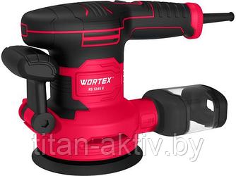 Эксцентриковая шлифмашина WORTEX RS 1245 E в кор. 430 Вт, 125 мм, 7000-14000 об/мин (Амплитуда колеб