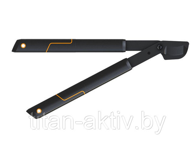 Сучкорез плоскостной L28 FISKARS SingleStep c загнутыми лезвиями малый (112160)