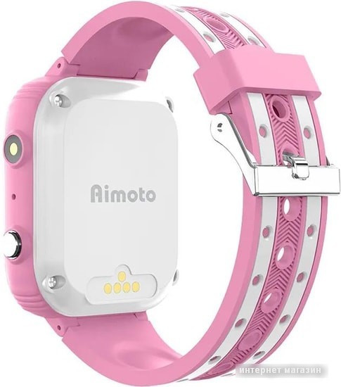 Умные часы Aimoto Indigo (белый/розовый) - фото 3 - id-p218778195