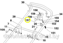 Трос газа PLM4600,4603,EUM480,481 (664007080) MAKITA 664007080