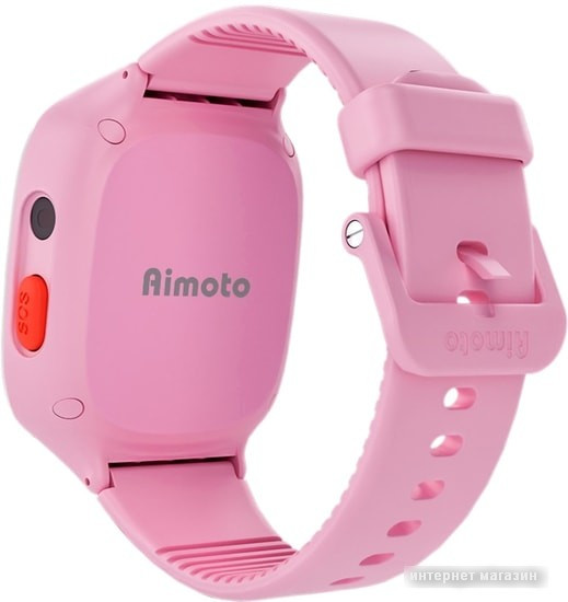 Умные часы Кнопка жизни Aimoto Start 2 (розовый) - фото 4 - id-p218778199
