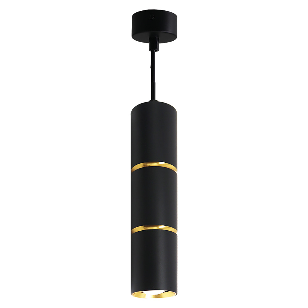Подвесной светильник Feron ML1868 Barrel ZEN levitation чёрный золото 55*180 48647 - фото 1 - id-p218779969