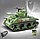 Детский конструктор Военный танк Шерман M4A1 100081, военная техника серия аналог лего lego Тяжелый танк, фото 3