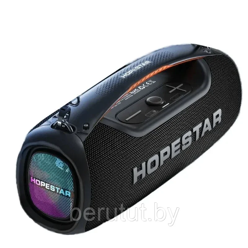 Колонка портативная музыкальная Bluetooth HOPESTAR A60 с микрофоном - фото 1 - id-p218779983